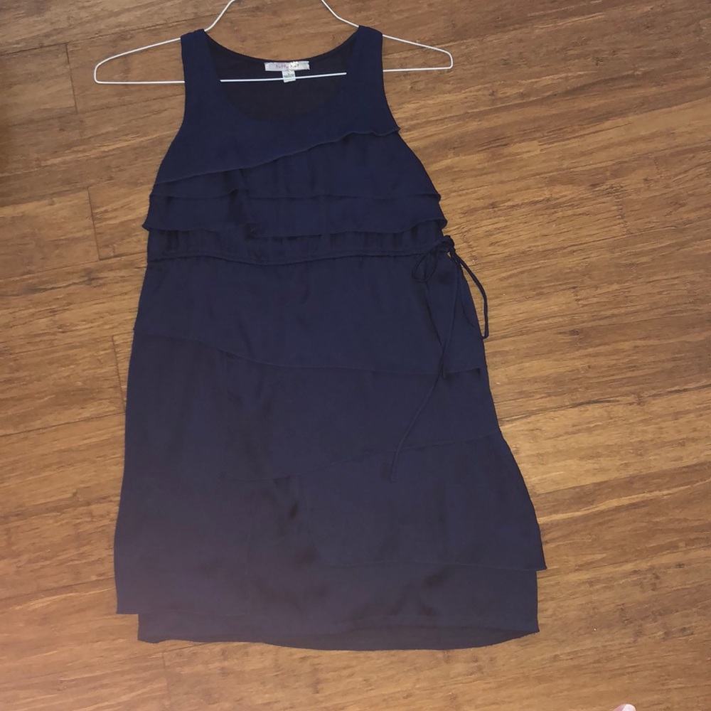 L Navy Kitty Kat dress